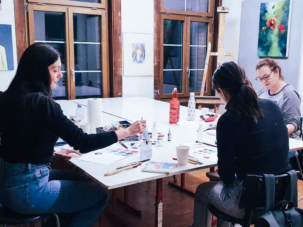 Painting Workshop Luzern 17.03.2022