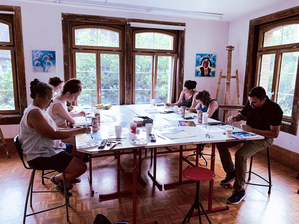 Painting Workshop Luzern 21.07.2022